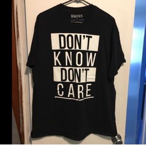 🎈SALE🎈👕#7.GRAPHIC ”DON’T CARE” SHIRT👕